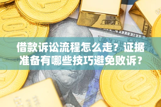 济南借款诉讼流程怎么走？证据准备有哪些技巧避免败诉？