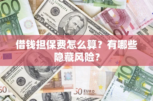 济南借钱担保费怎么算？有哪些隐藏风险？