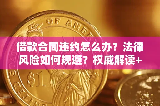 济南借款合同违约怎么办？法律风险如何规避？权威解读+实用指南