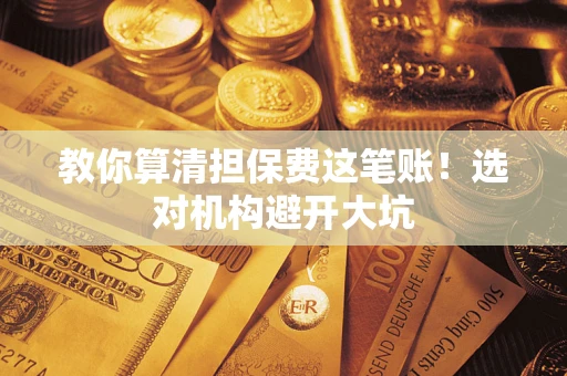 济南教你算清担保费这笔账！选对机构避开大坑