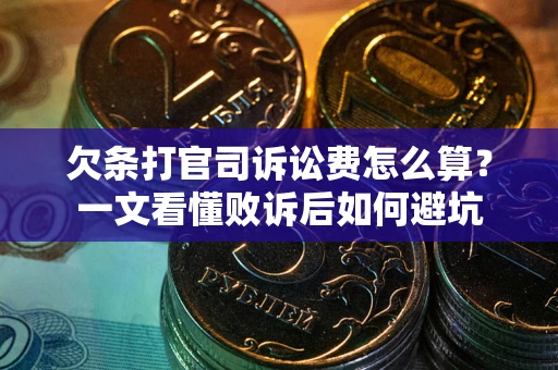 济南欠条打官司诉讼费怎么算？一文看懂败诉后如何避坑